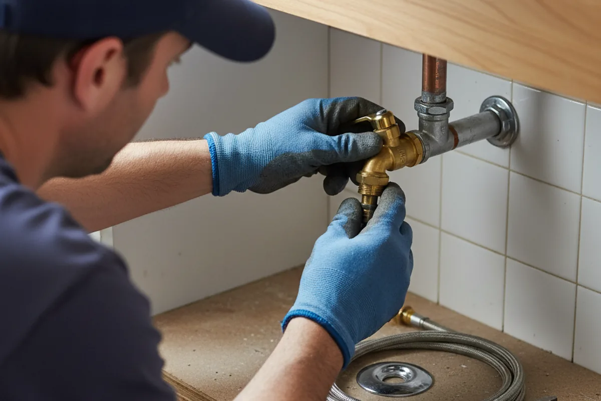 Shutoff valve and fitting work during Repiping in Secor